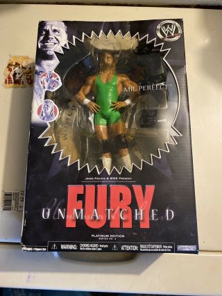 Wwe Unmatched Fury Mr.  Perfect (2007) Jakks Action Figure Big Box Imperfect
