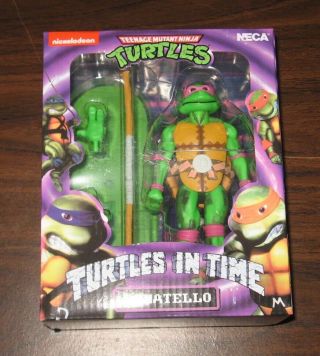 Donatello Turtles In Time Neca Tmnt Misb Teenage Mutant Ninja Action Figure