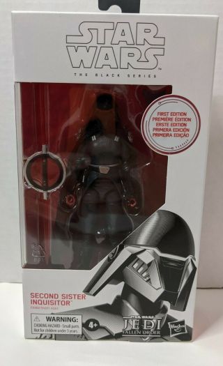 Star Wars Black Series Second Sister Inquisitor First Edition