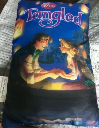 Tangled Soft Stuffed Storybook Pillow Book Fabric Rapunzel Princess Story Plush