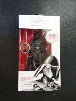 Star Wars The Black Series First Edition Second Sister Inquisitor 6 " Figurine