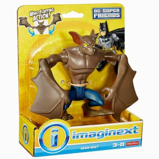 DC Friends Man - Bat Batman Justice League Fisher - Price Imaginext Figure 2