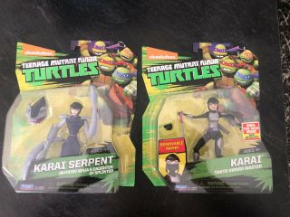 2016 Playmates Toys Teenage Mutant Ninja Turtles Tmnt Karai Human Serpent