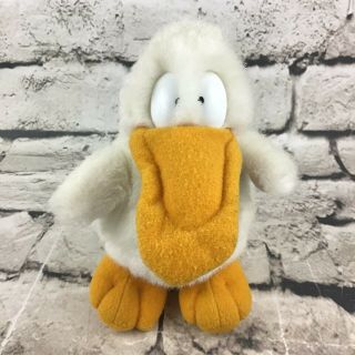 Vintage Russ Berrie Tim Plush 6” Crossed - Eyed Duck Stuffed Animal Aker Brygge
