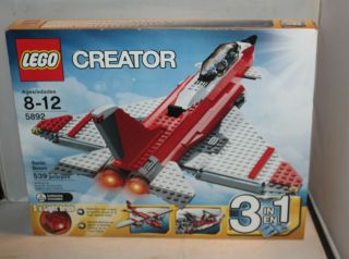 Lego 5892 Creator 3 - In - 1 Sonic Boom (jet,  Airplane & Speedboat) &