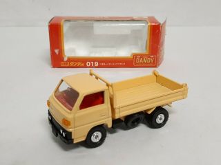 Tomica Dandy No.  019 Mitsubishi Canter Dump Truck Diecast 1/43 Ln Cond Orig Box