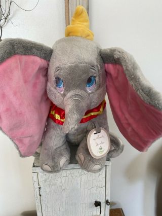Hallmark Disney Baby Dumbo Stuffed/plush 12 " (ears Crinkle) With Hang Tag