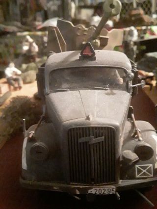 Ww2 German Support truck with removable artillery cannon.  A deal. 2