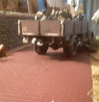 Ww2 German Support truck with removable artillery cannon.  A deal. 3