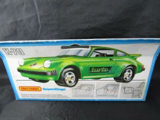 Vintage Matchbox SuperKings K - 70 Porsche 911 Turbo Green - - Cool 3