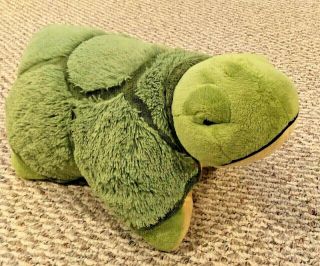 My Pillow Pets Full Size Authentic Pillow Pet Tardy Turtle 18” X 18”