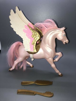 Vintage 1984 She - Ra Princess Of Power Swift Wind Motu Pink Horse Figure W/ Wings