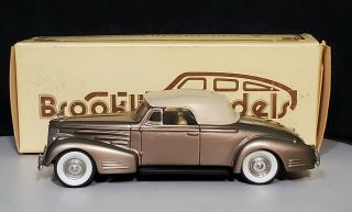 Brooklin Models 40 1940 Cadillac V16 Convertible Coupe Car Brk 14 1:43 Bronze