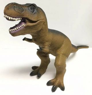 Toys R Us Maidenhead 12 " Tyrannosaurus T Rex Rubber Dinosaur Figure Toy T1208a