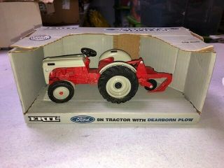 1948 Ertl Ford 8n Tractor With Dearborn Plow 2907 1:16 Die Cast Special Edition