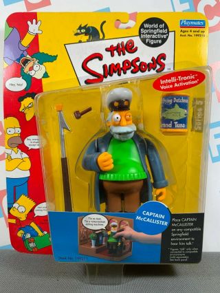 Playmates The Simpsons World Of Springfield Series 5 Captain Mccallister