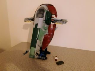 Lego Star Wars Ucs Slave I 75060 Some Missing Parts And Minifigs