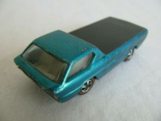Vintage 1967 - 68 Mattel Red Line Hot Wheels Turquoise Deora Vg