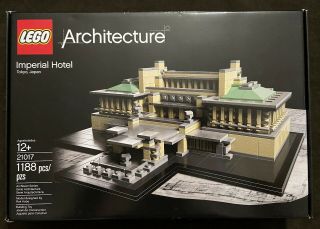 Lego Architecture Imperial Hotel 21017 Frank Lloyd Wright Japan Landmark Retired