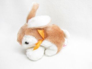 Vtg Russ Berrie Ribbi Stuffed Plush Nut Shell Bunny Rabbit