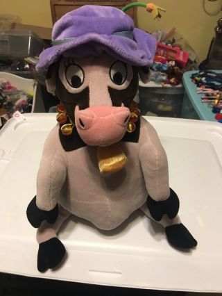 Disney Store Home On The Range Plush Animal Mrs Caloway Cow