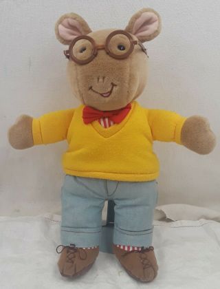 Arthur 15 " Plush Stuffed Toy Doll By Eden Marc Brown Pbs Kids Tv Show 1996 Soft