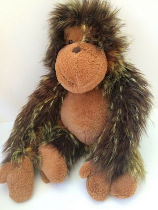 Jellycat Oscar Orangutan Ape 22in Furry Large Plush Stuffed Animal Gorilla Nwot