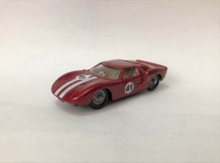 Vintage Lesney Matchbox 41c Ford Gt40 Wire Wheels,  Custom Paint & Decals,  Boxed.