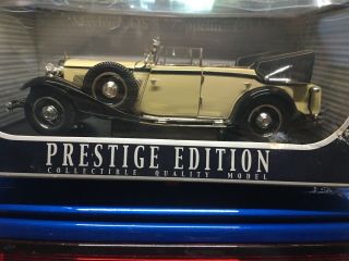 Anson Prestige Edition 1932 Zeppelin Maybach Ds8 Off White Die - Cast 1/18 Rare