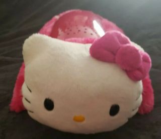 Hello Kitty Pillow Pets Dream Lites Pink Night - Lite Starry Sky 12 "