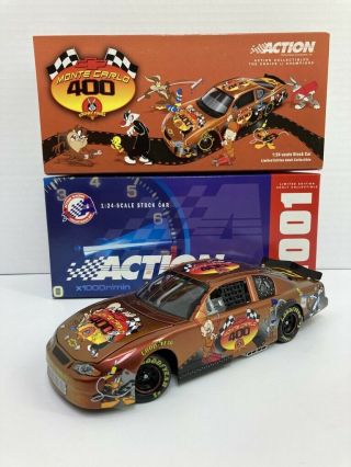 2001 Action Racing 1/24 Scale Diecast Looney Tunes Monte Carlo 400