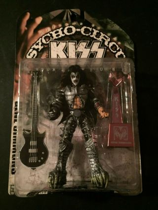 Kiss Psycho - Circus Gene Simmons Action Figure,  Mcfarlane Toys,  Nib