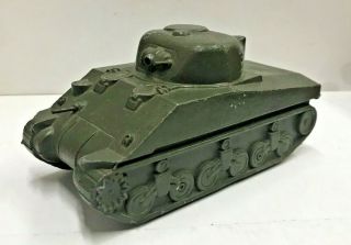 Dale Model Co.  Slush - Cast Sherman Tank