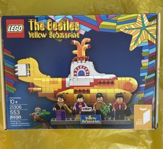 Lego Ideas The Beatles Yellow Submarine Set (21306)
