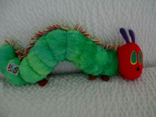 Eric Carle The Very Hungry Caterpillar Plush Soft Stuffed Toy 2007 16 " Freeship