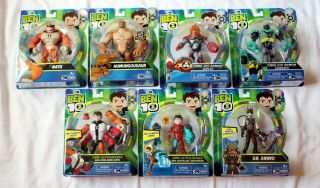 Cartoon Network Ben 10 - 4 To 5 Inch Action Figure Choose A Character