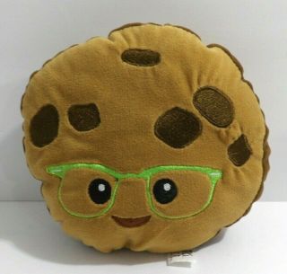 7 " Ideal Toy Plush Stuffed Brown Chocolate Chip Cookie Pillow C17