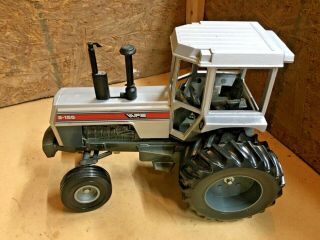 White Farm Equipment 2 - 155 Toy Tractor Scale Models Wfe Agco 1/16 Duals
