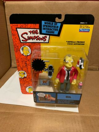 Series 11 - Mip Simpsons Action Figure Playmates - Gil