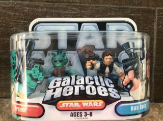 Star Wars Galactic Heroes Han Solo And Greedo