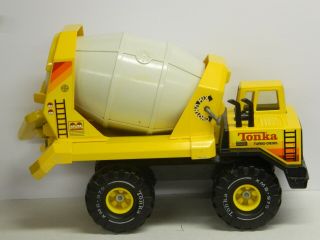 Pressed Steel Mighty Tonka Turbo Diesel Cement Truck Very See All Pics\