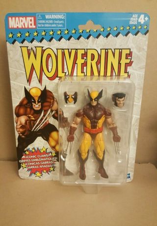 Marvel Legends Vintage Wolverine 6 " Figure Retro X - Men Avengers