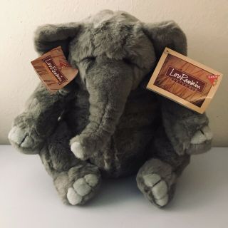 Lou Rankin Friends Hoover Gray Elephant Plush 12” Stuffed Animal W/ Tags