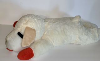 Lamb Chop Aurora 25” Plush Laying Down Stuffed Animal Toy Shari Lewis