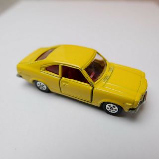 Vintage Tomica Mazda Savanna Gt No 80 – Diecast Car Yellow W/ Rear Hook Up Japan