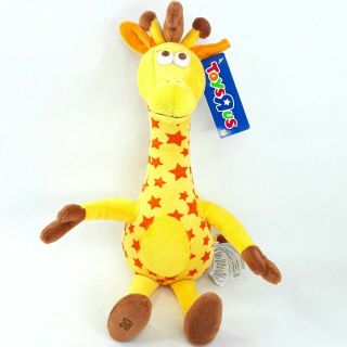 Geoffrey Giraffe Plush Soft Doll Toys R Us Mascot With Tag