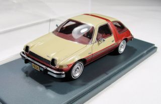 Neo 1/43 Scale Model Car Amc Pacer With Acrylic Display Case & Paper Box