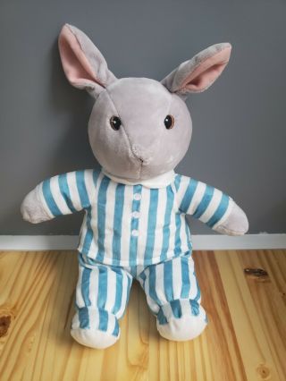 Kohls Cares 15 " Goodnight Moon Bunny Rabbit In Pajamas Plush Stuffed Animal