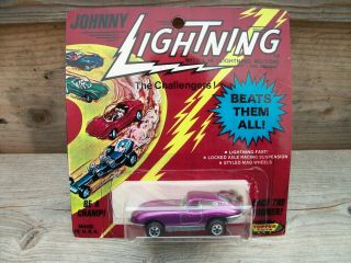 Topper Johnny Lightning Custom Xke Purple White Interior Bp Custom Restore