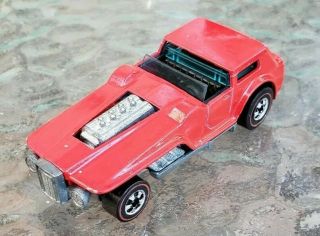 1973 Mattel Hot Wheels Redline Red Enamel Hiway Robber